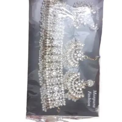 Picture of Gorgeaus Necklace with Earrings and Tickli