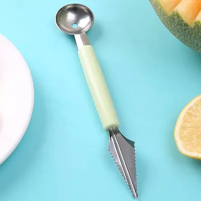 Picture of Fruit design cutter with scoop dual sided