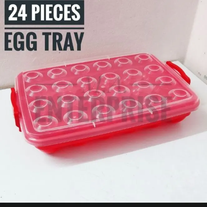 Picture of Kichen Egg Tray Case for 24 Eggs dispenser Holder