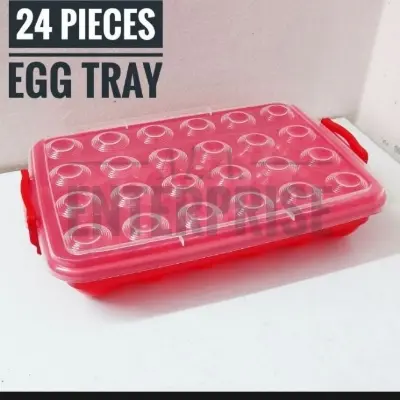 Picture of Kichen Egg Tray Case for 24 Eggs dispenser Holder