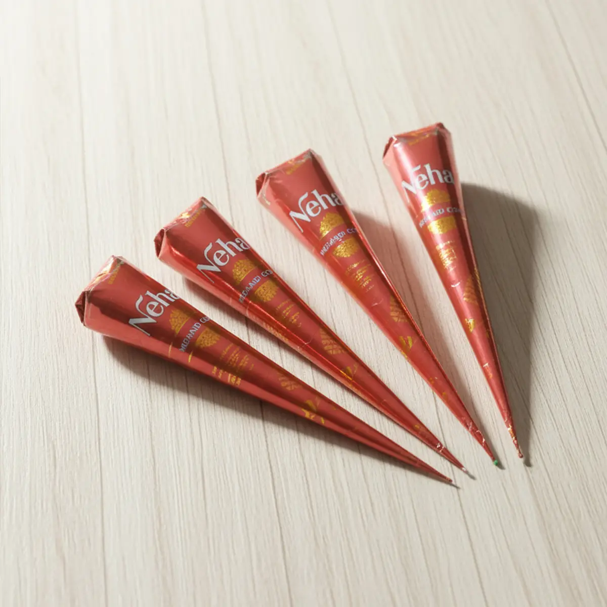 Picture of 4 Pieces Neha Cone Mehedi