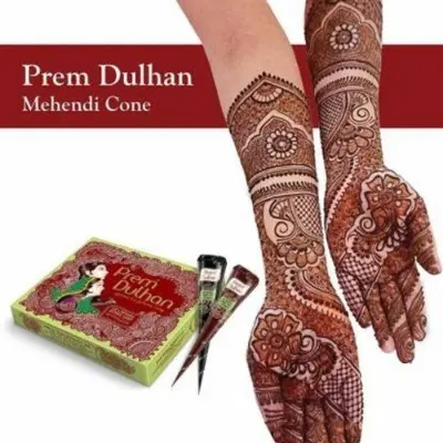 Picture of 2 Pieces Prem Dulhan Mehedi Cones