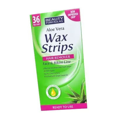 Picture of Aloe Vera Wax Strips Hair Remover 36 Strips