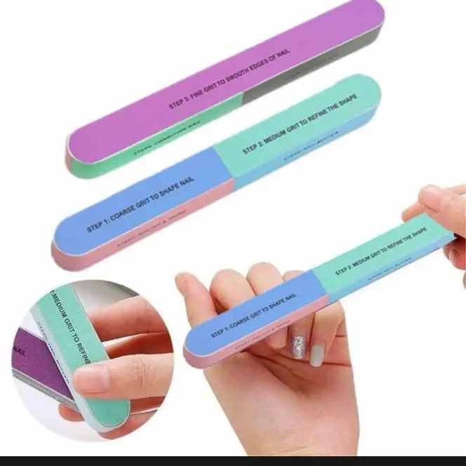 Picture of 1 Piece 7 way Nail File polish for smooth nail