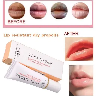 Picture of Scru Cream Lips Scrub-Dark Sport Remover - Lip Balm new(Glow N Touch Beauty)