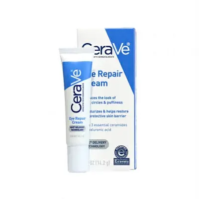 Picture of CeraVe Eye Repair Under Eye Cream for Dark Circles and Puffiness-14.2 g