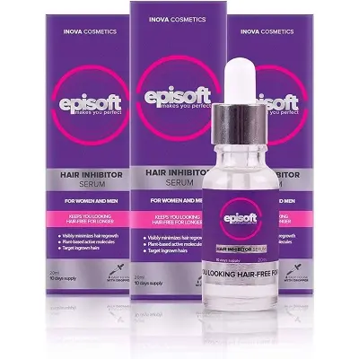 Picture of Episoft Hair Removal Inhibitor Serum- 30 ML new(Glow N Touch Beauty)