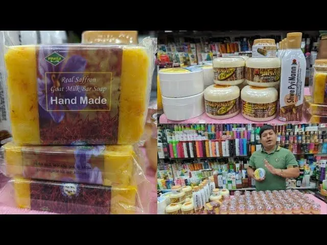 Picture of Real Saffran Goat Milk Soap Bar Handmade - 90 Gram