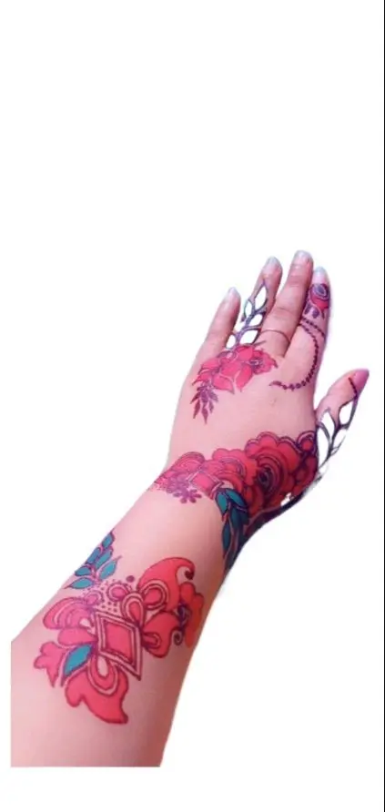 Picture of Neha 6 Colors Mixed Classic Cone Mehedi- 6 Pieves