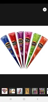 Picture of 12 pieces Box Neha Classic Colors Mehedi Cones