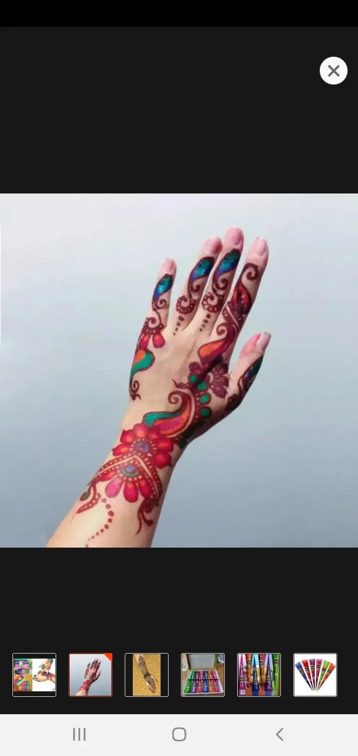 Picture of 12 pieces Box Neha Classic Colors Mehedi Cones