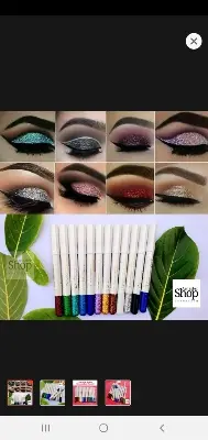 Picture of 1 Piece Glitter Eyeshadow (any 1 color randomly)