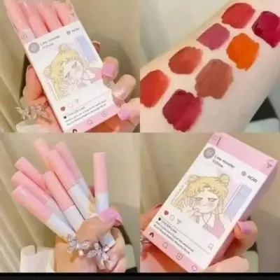 Picture of 8 in 1 Set Little Monster ciggerate shaped Matte Liquid Lipstics (8 Pieces)