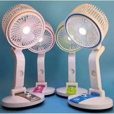 Picture of New Rechargeable Folding Table Fan with Led Light