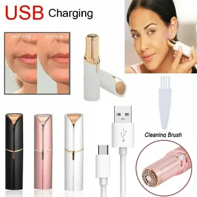 Picture of USB Rechargeable Flawless Facial Hair Remover for Ladies