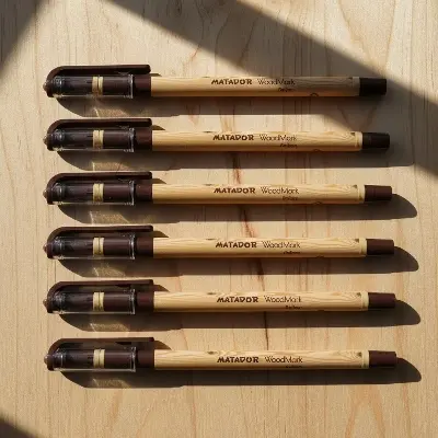 Picture of 6 Pieces Matador Woodmark Pen (6 Pieces)