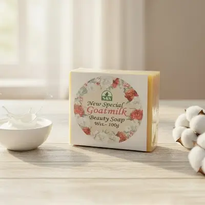 Picture of New Special Goatmilk Beauty Soap-100 grams(1 piece)