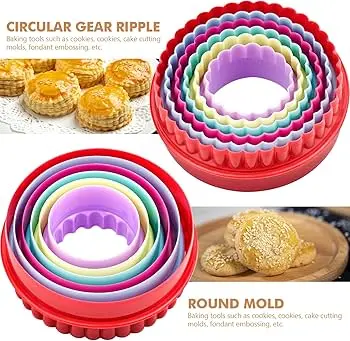 Picture of 6 Pieces Colorful Cookie cutter