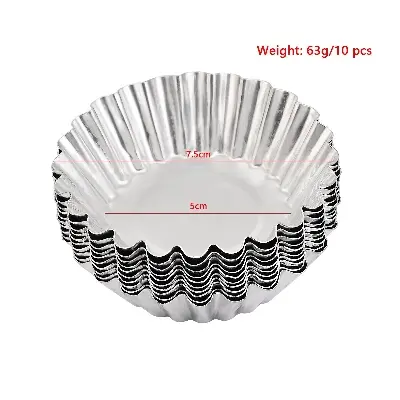 Picture of 10 pieces mini muffin cake mould (10 pieces)