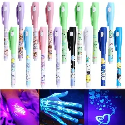 Picture of 4 Pieces Magic Invisible ink Pens (4 Pieces)