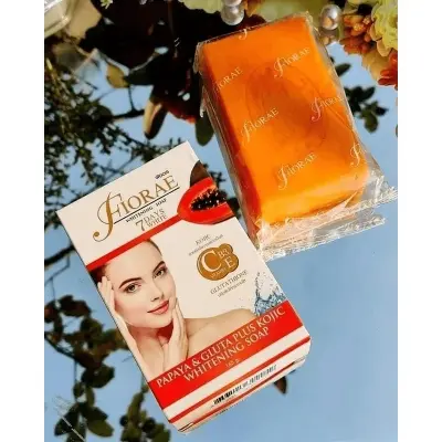 Picture of Fiorae Whitening Soap with Papaya and Gluta Kojic (165g)