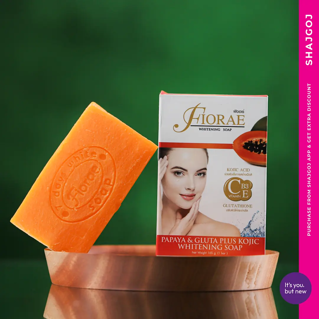 Picture of Fiorae Whitening Soap with Papaya and Gluta Kojic (165g)