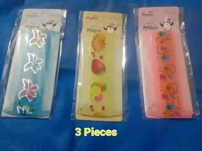 Picture of 3 Pieces Yangshu Penguin Dual Sided Hair Combs (3 Pieces)