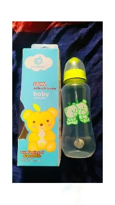 Picture of Baby Pp Feeding Bottle 280ml. Feeder 280 ml Multicolor. PBA Free.