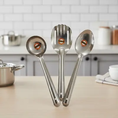 Picture of 3 pieces serving spoon