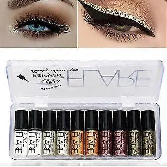 Picture of 10 pieces FLARE Glitter Eyeliner & Eyeshadow (10 pieces)