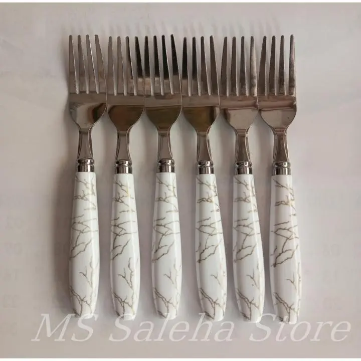 Picture of 6 Pieces Spoons and 6 Pieces forks (12 pieces)