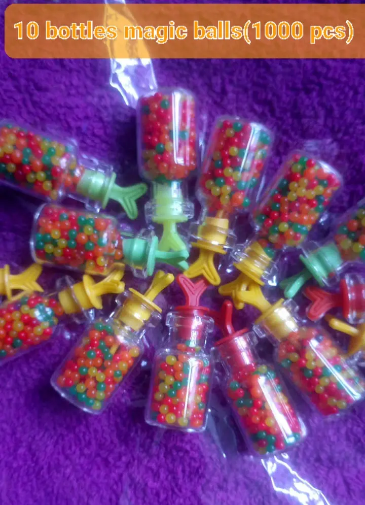 Picture of 10 bottles Magic balls or Orbeez (1000 pieces)
