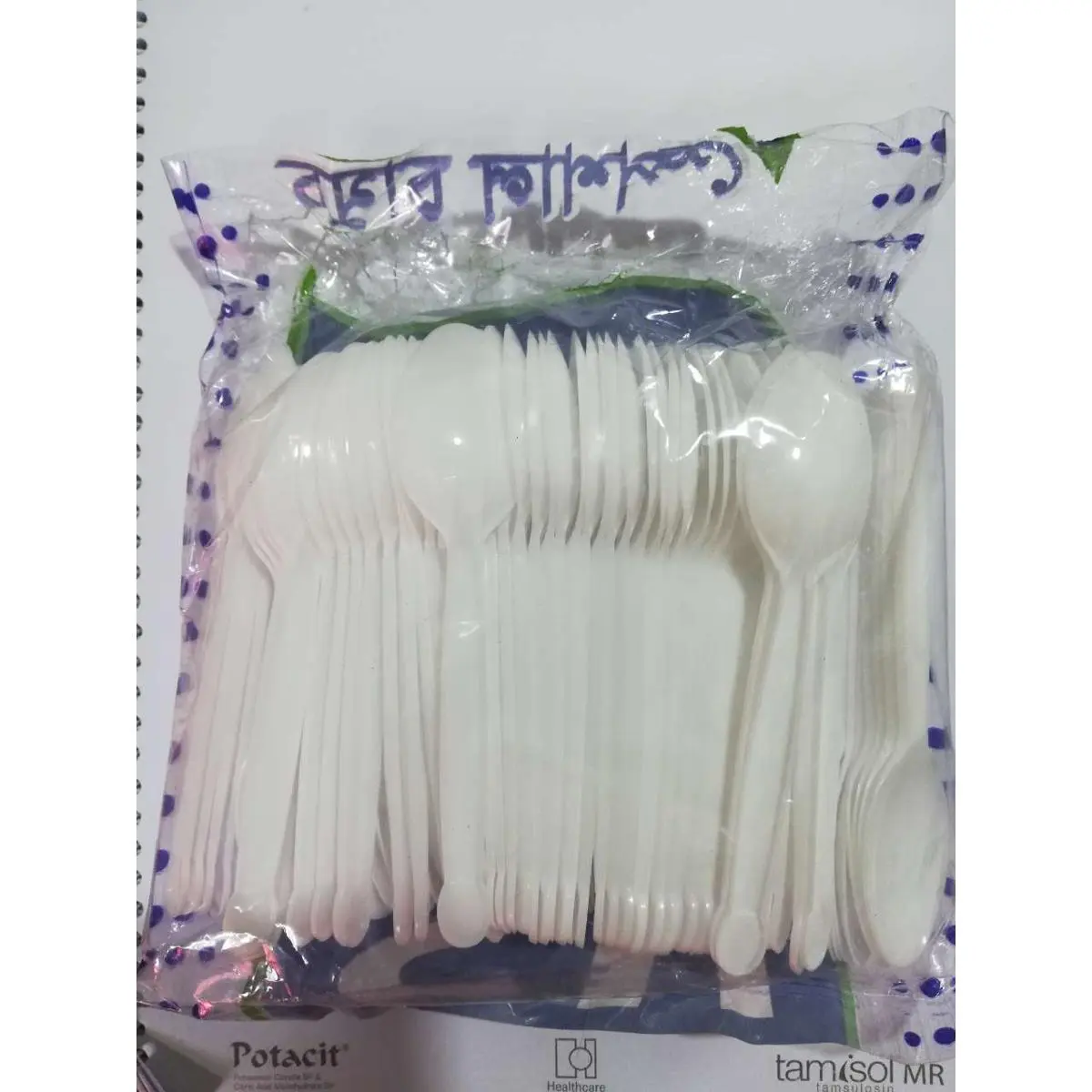 Picture of 100 pieces Mini Spoons (100 pieces) for one time use