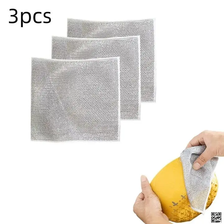 Picture of 3 Pieces Magic Dishwasher cleaner or Scrubber (3 pieces)