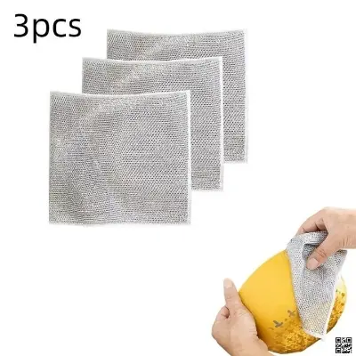 Picture of 3 Pieces Magic Dishwasher cleaner or Scrubber (3 pieces)
