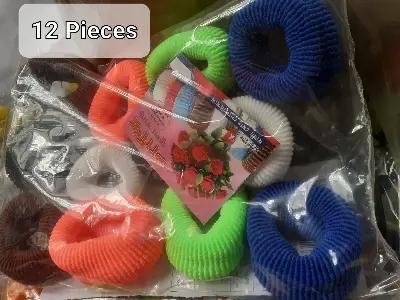 Picture of 12 pieces Tula bands for hair styling (12 pieces)