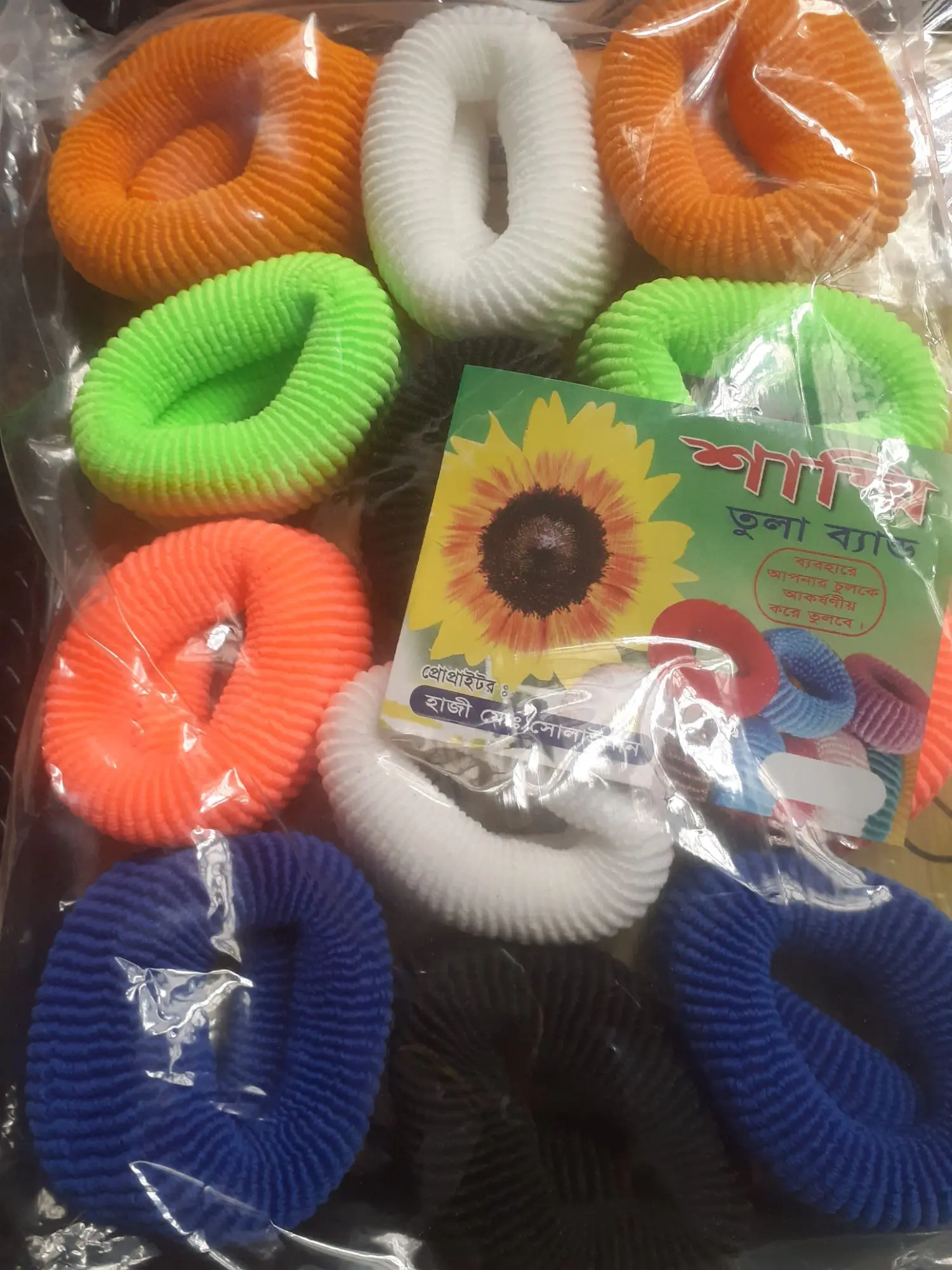 Picture of 12 pieces Tula bands for hair styling (12 pieces)