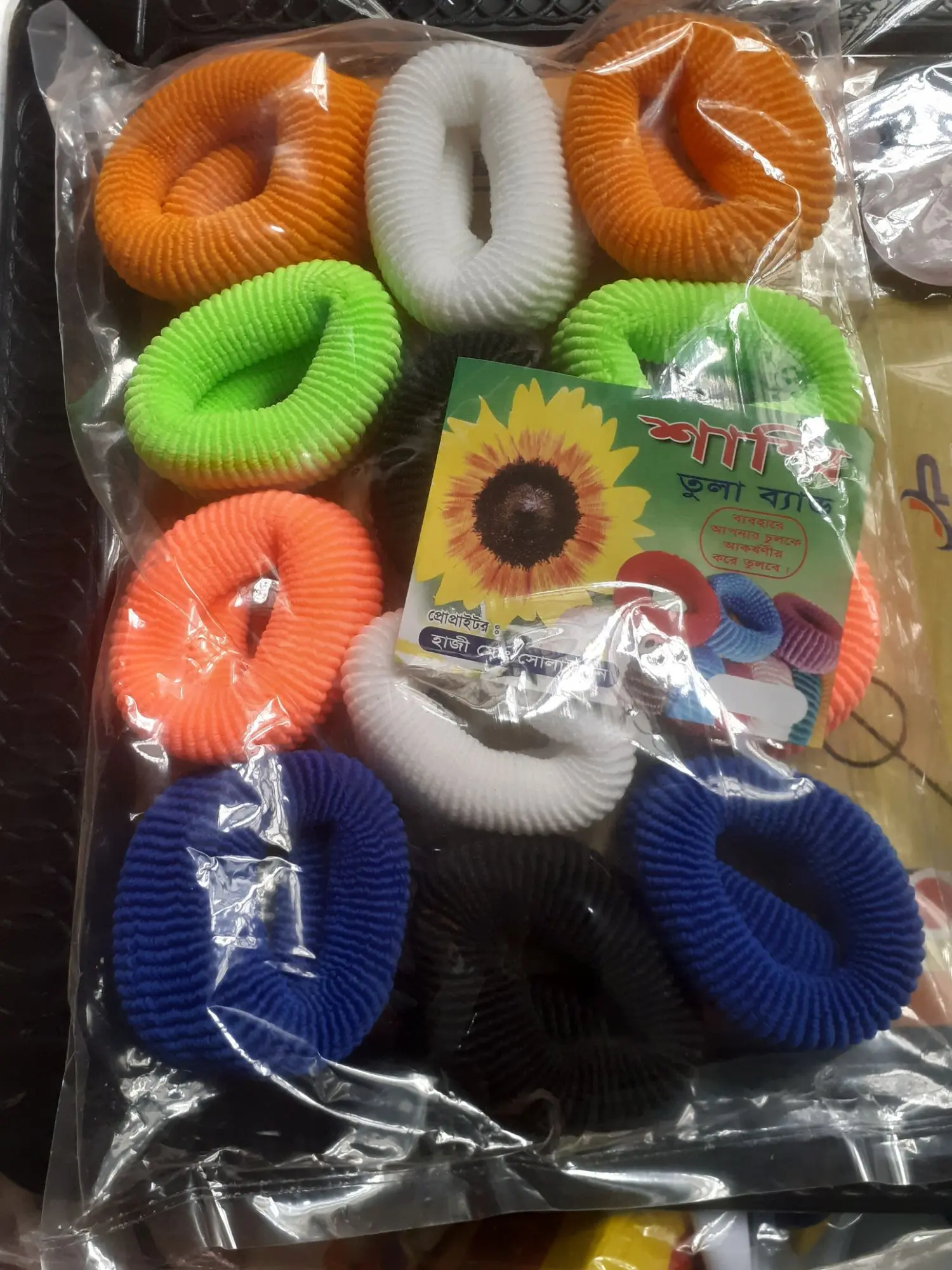 Picture of 12 pieces Tula bands for hair styling (12 pieces)