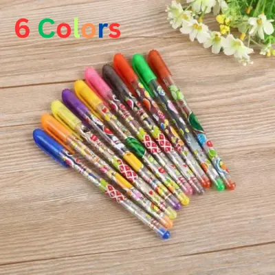 Picture of 12 Pieces Glittery Shining Multicolor Pens (12 Pieces)