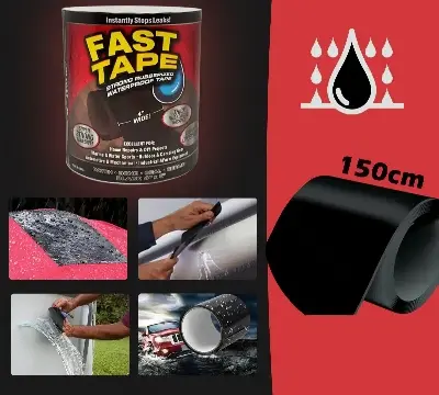 Picture of Fast Tape adhesive Strong Rubberised Waterproof Tape 4" width