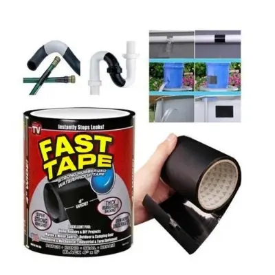 Picture of Fast Tape adhesive Strong Rubberised Waterproof Tape 4" width
