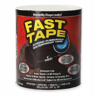 Picture of Fast Tape adhesive Strong Rubberised Waterproof Tape 4" width