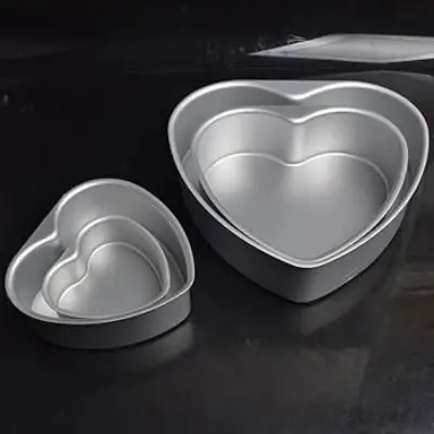 Picture of 4 in 1 set of cake moulds ( heart or love shaped) -4 pieces