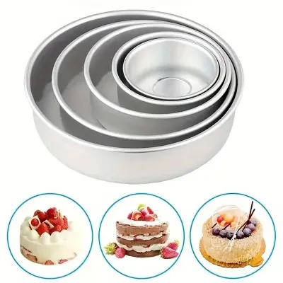 Picture of 4 in 1 set Cake mould (round shape) -4 pieces set