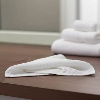 Picture of 2 পিস পকেট হ্যান্ড কার্চিফ-সাদা রঙের - towel
