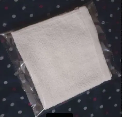 Picture of 2 পিস পকেট হ্যান্ড কার্চিফ-সাদা রঙের - towel