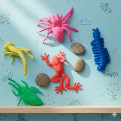 Picture of Magic Insect or Bug - 5 Pieces - Slime