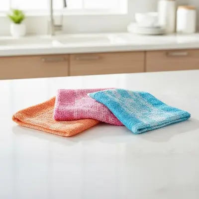 Picture of Colourful Pocket Handkerchief or Rumal -3 Pieces