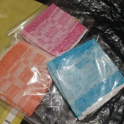 Picture of Colourful Pocket Handkerchief or Rumal -3 Pieces