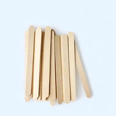 Picture of Wooden Icecream Sticks or Popsticks - 10 pcs